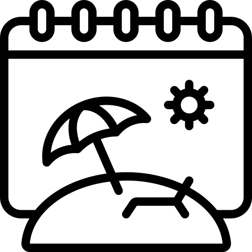 Tierheilpraxis Am Moor - Tierheilpraktikerin, Aromaberaterin, Hundepension - Kalender und Island-Symbol